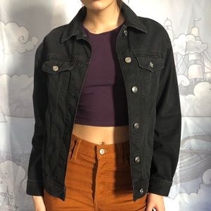SHOP CLOSING H&M Black Denim Jacket